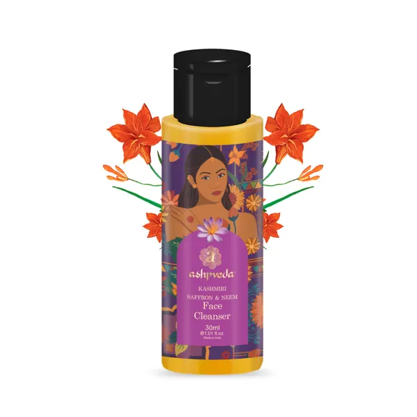 Kashmiri_Saffron_&_Neem_Face_Cleanser_For_Normal_To_Oily_Skin-30Ml