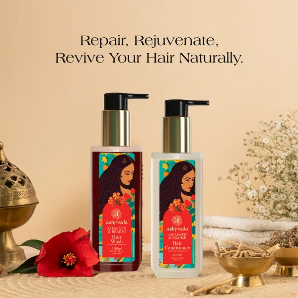 Ashpveda_Japapatti_&_Brahmi_Hair_Care_Combo_100Ml_Each