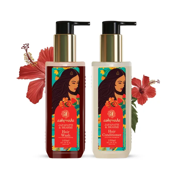 Ashpveda_Japapatti_&_Brahmi_Hair_Care_Combo_100Ml_Each