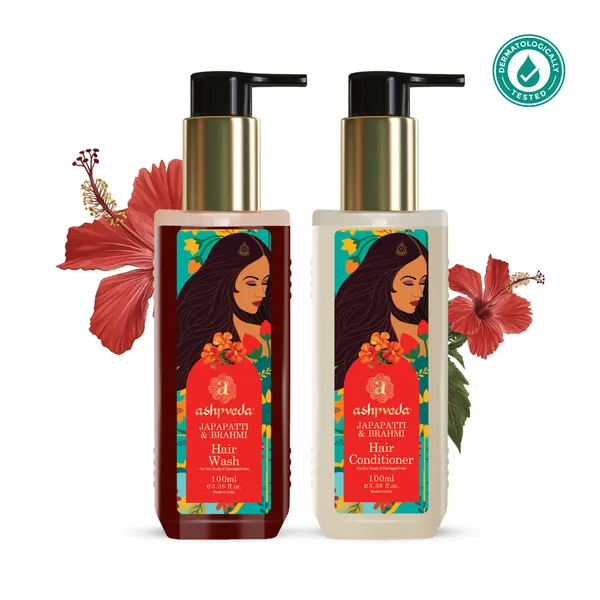Ashpveda_Japapatti_&_Brahmi_Hair_Care_Combo_100Ml_Each