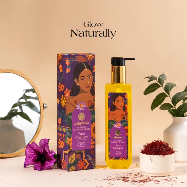 Kashmiri_Saffron_&_Neem_Face_Cleanser_For_Normal_To_Oily_Skin-200Ml