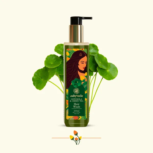 Gotukola_&_Green_Tea_Hair_Wash_200Ml