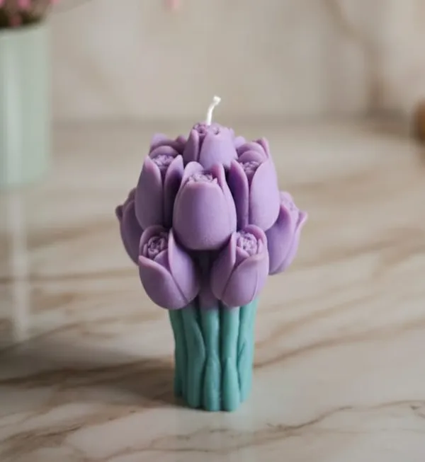 Lavender_Premium_Wax_Tulip_Bouquet_Decorative_With_Stems_Candle_For_Home_Decor