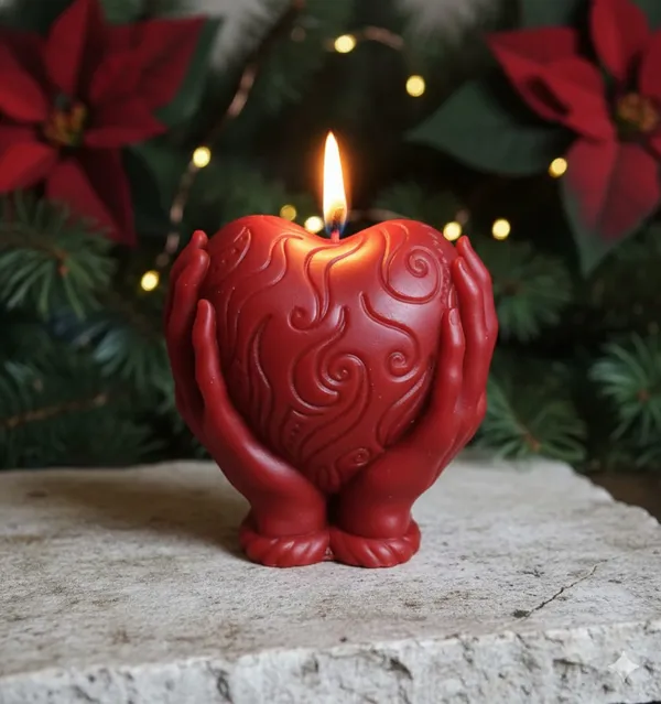 Red_Premium_Wax_Heart_In_Hand_Candle_For_Home_Decor