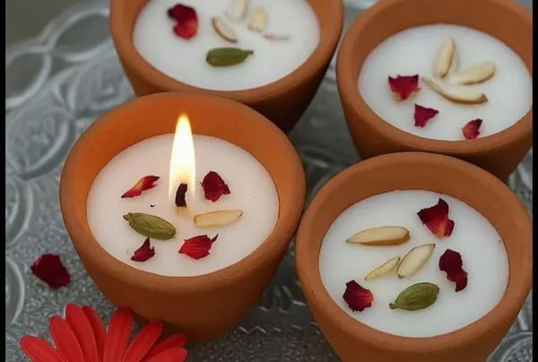 Pack_Of_4_White_And_Brown_Premium_Wax_Kesari_Kulhad_Candle_For_Home_Decor