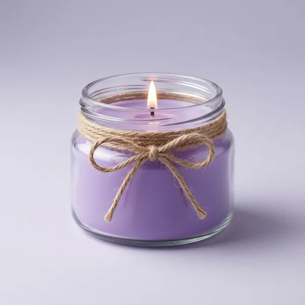 Lavender_Premium_Wax_Scented_Jar_With_Rustic_Twine_Bow_Candle_For_Home_Decor
