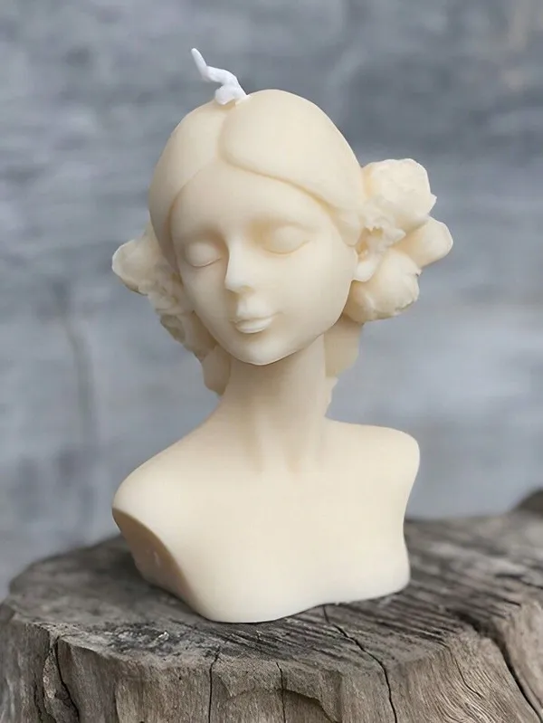 White_Premium_Wax_Lady_In_Beauty_Candle_For_Home_Decor