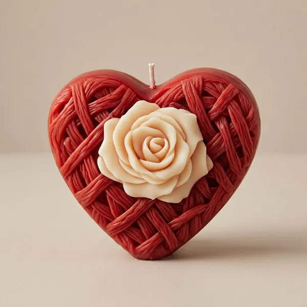 Pack_Of_2_Red_And_Off_White_Premium_Wax_Heart_Candle_For_Home_Decor