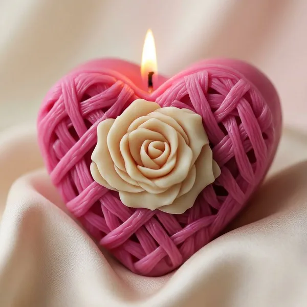 Pack_Of_2_Pink_Premium_Wax_Heart_Candle_For_Home_Decor