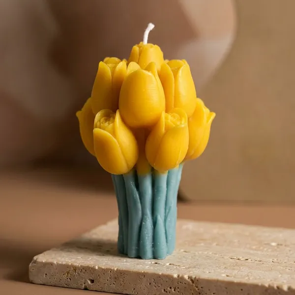 Yellow_And_Blue_Premium_Wax_Tulip_Bouquet_Decorative_With_Stems_Candle_For_Home_Decor