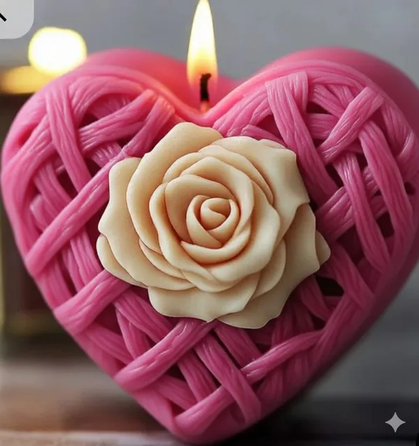 Pack_Of_2_Pink_Premium_Wax_Heart_Candle_For_Home_Decor