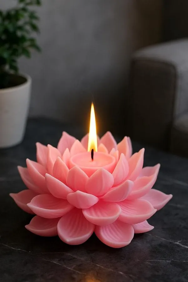 Pink_Premium_Wax_Lotus_Flower_Decorative_Candle_For_Home_Decor