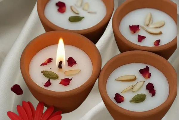 Pack_Of_4_White_And_Brown_Premium_Wax_Kesari_Kulhad_Candle_For_Home_Decor