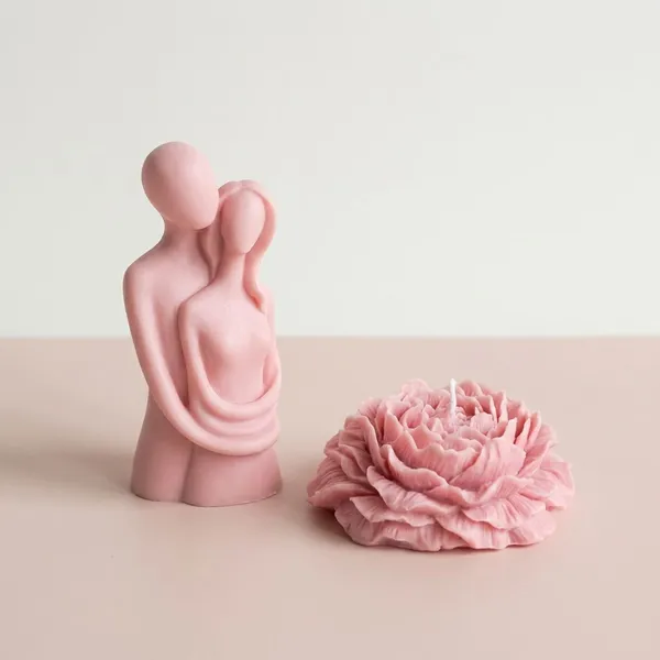 Pink_Premium_Wax_Beloved_Pair_Candle_For_Home_Decor