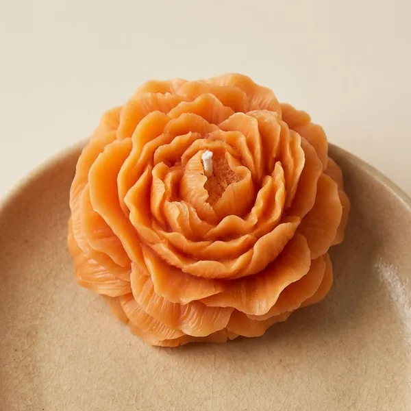 Pack_Of_3_Orange_Premium_Wax_Poney_Candle_For_Home_Decor