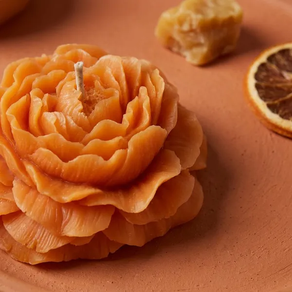 Pack_Of_3_Orange_Premium_Wax_Poney_Candle_For_Home_Decor