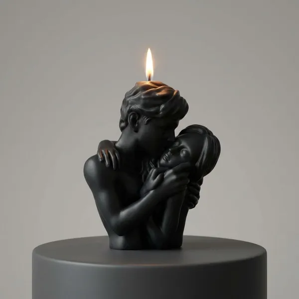 Black_Premium_Wax_Romantic_Couple_Embrace_Decorative_Candle_For_Home_Decor