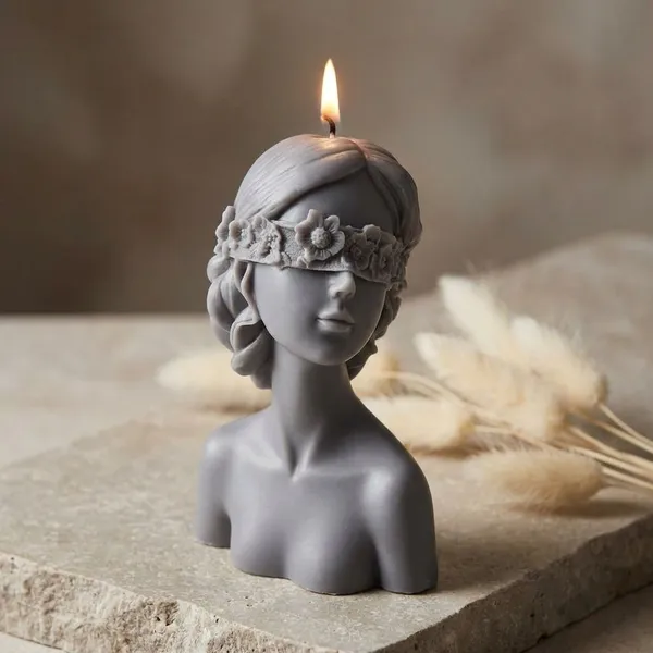 Pack_Of_2_Grey_Premium_Wax_Ladies_In_Beauty_Candle_For_Home_Decor