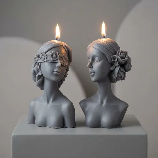 Pack_Of_2_Grey_Premium_Wax_Ladies_In_Beauty_Candle_For_Home_Decor