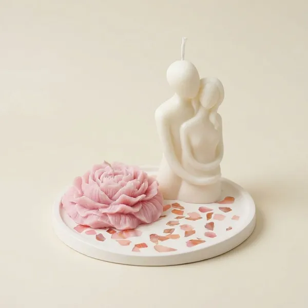 Pack_Of_2_White_And_Pink_Premium_Wax_Beloved_Pair_Candle_For_Home_Decor