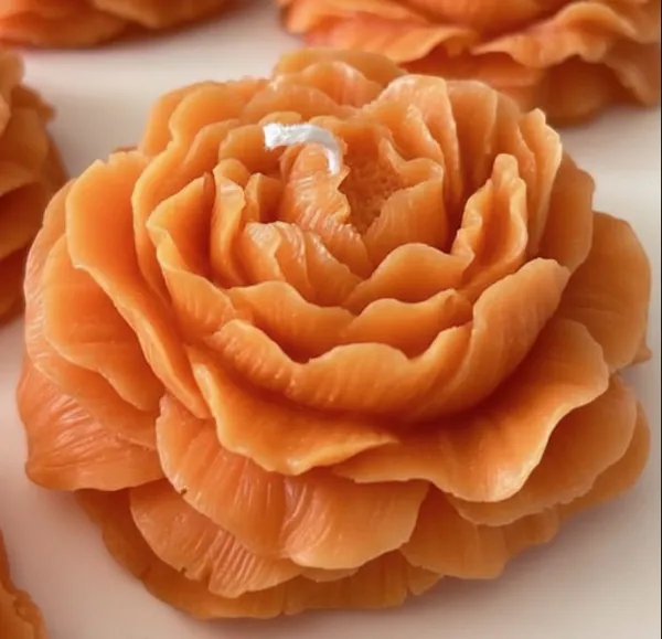 Pack_Of_3_Orange_Premium_Wax_Poney_Candle_For_Home_Decor