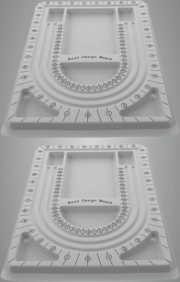 White_Glass_Premium_Bead_Board_Organizer_For_Jewellery_Making