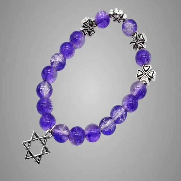 White_And_Blue_Natural_Crystal_Stone_And_Metal_Charm_Premium_Gemstone_Bracelet_For_Unisex