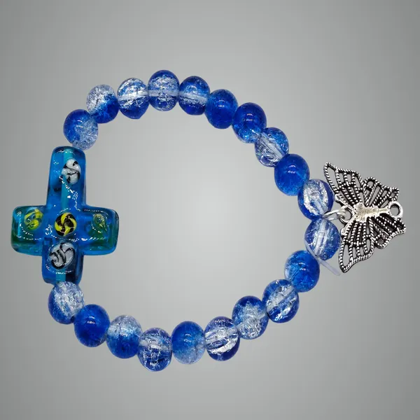 White_And_Blue_Glass_And_Metal_Charm_Premium_Jewellery_Making_Beads_For_Jewellery_Making