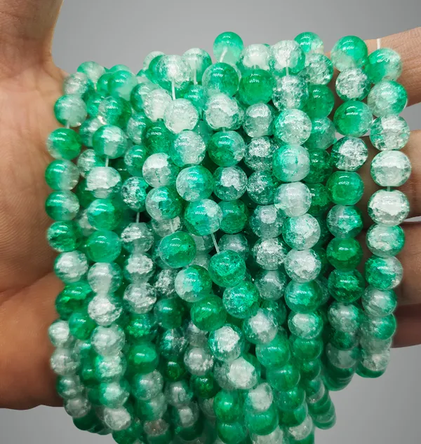 Green_And_White_Glass_Premium_Jewellery_Making_Beads_For_Jewellery_Making
