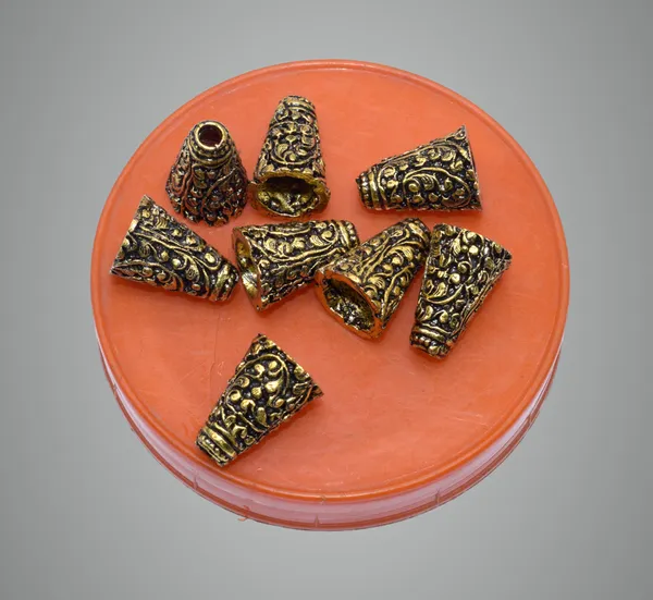 Golden_Tibetan_Alloy_Premium_Cone_Bead_Caps_For_Jewellery_Making