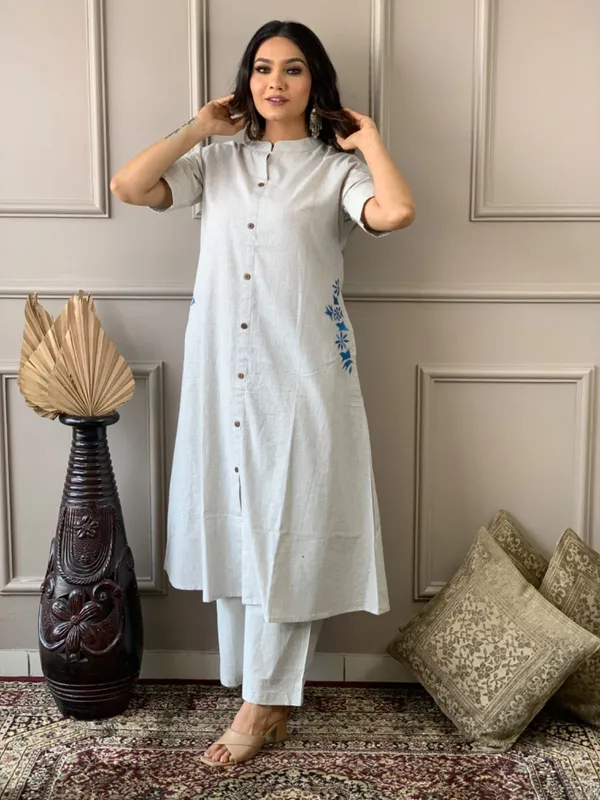 Off_White_Cotton_Co-Ord_Set_For_Women