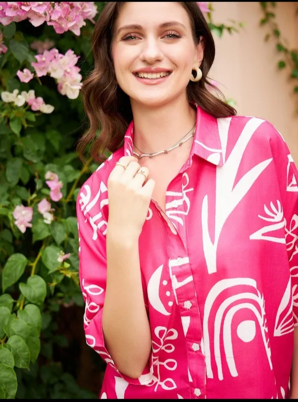 Fuchsia_Pink_Cotton_Co-Ord_Set_For_Women