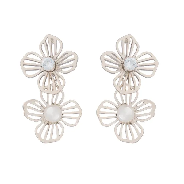 Silver_Twin_Bloom_Studs_Anti_Tarnish_Earring_For_Women_And_Girls
