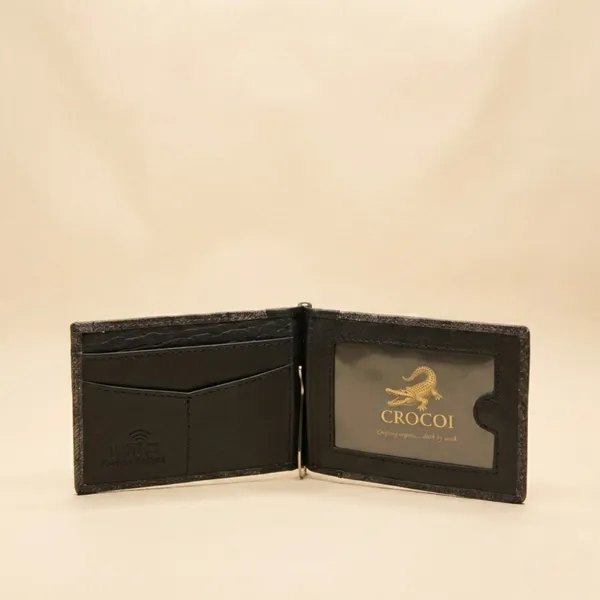 Black_Genuine_Leather_Clip_Wallet_for_Unisex