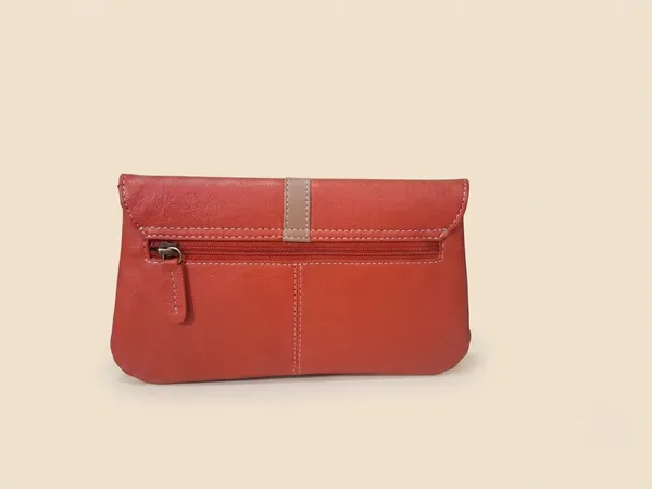 Orange_Genuine_Leather_Sling_Bag_For_Women