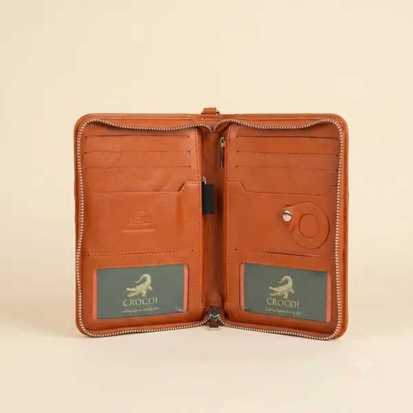 Cinnamon_Stick_Genuine_Leather_Passport_Wallet_for_Unisex