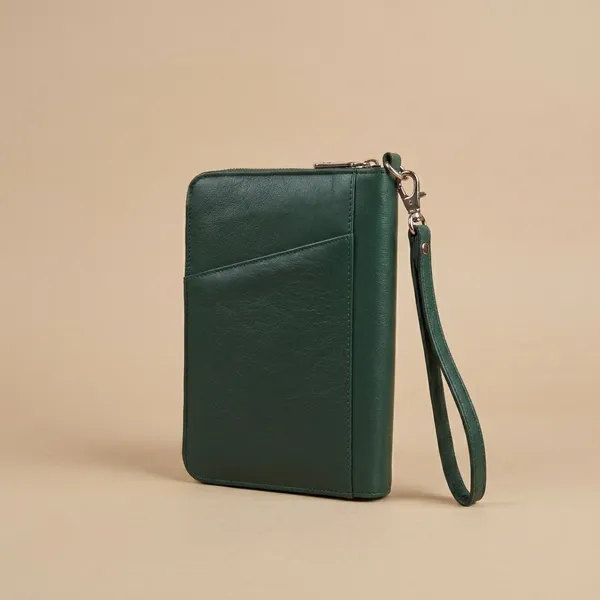 Rain_Forest_Genuine_Leather_Passport_Wallet_for_Unisex