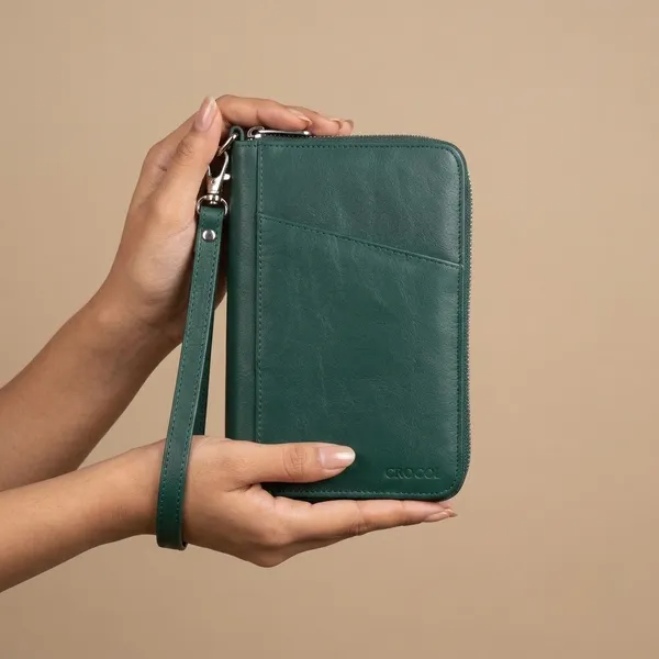 Rain_Forest_Genuine_Leather_Passport_Wallet_for_Unisex