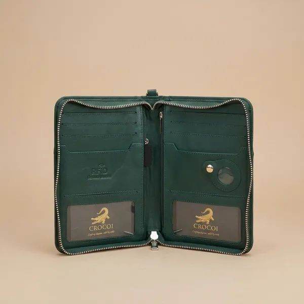 Rain_Forest_Genuine_Leather_Passport_Wallet_for_Unisex