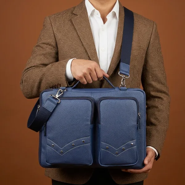 Navy_Blue_Plant_Based_Vegan_Leather_Laptop_Bag_for_Uni