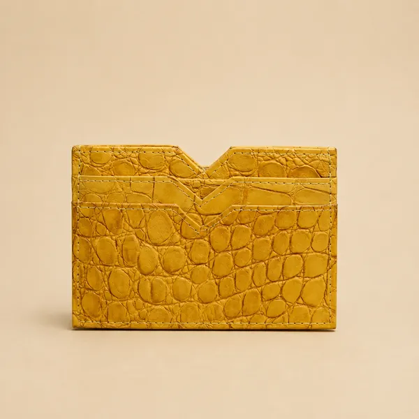 Yellow_Genuine_Leather_Credit_Card_Holder_for_Unisex