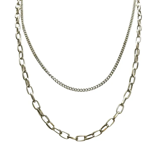 Silver_Brass_Necklace_Chain_For_Women