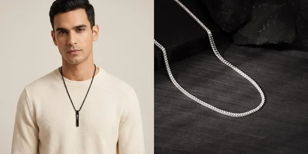 Silver_And_Black_Alloy_Premium_Chain_For_Men