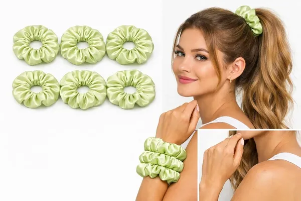 Organza_Scrunchies_For_Women_Gift_Hamper_For_Women_Pale_Pistachio