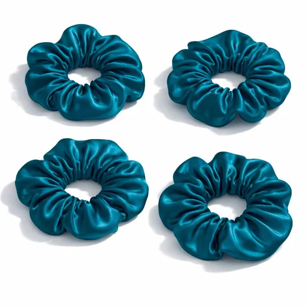 Organza_Scrunchies_For_Women_Gift_Hamper_For_Women_Deep_Turquoise