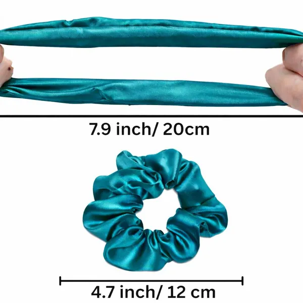 Organza_Scrunchies_For_Women_Gift_Hamper_For_Women_Deep_Turquoise