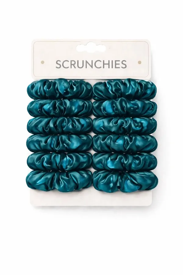 Organza_Scrunchies_For_Women_Gift_Hamper_For_Women_Deep_Turquoise