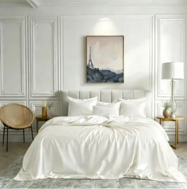 Bedsheet_Soft_And_Luxury_And_Comfortable_For_Any_One_Ivory_White