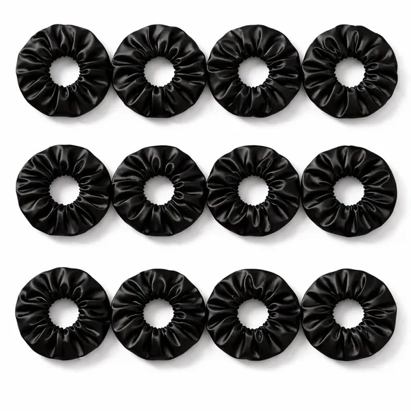 Organza_Scrunchies_For_Women_Gift_Hamper_For_Women_Midnight_Black