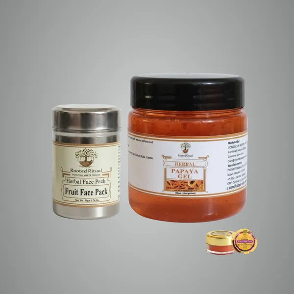 Fruit_Face_Pack_And_Papaya_Gel_Lip_Balm_For_Women_(Pack_Of_2)